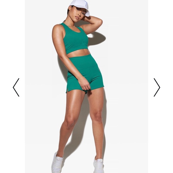 TONED Emerald Green High Support Sports Bra - Picture 4 of 4